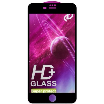 захисне скло glass full glue space для apple iphone 7 plus/8 plus (чорний) 