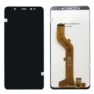 дисплей для tecno pop 4 lte з чорним тачскріном