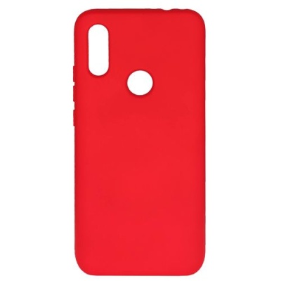 Купить силіконовий чохол soft silicone case для xiaomi redmi 7 - red онлайн