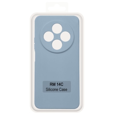 Купить чохол soft silicone case full для xiaomi redmi 14c/poco c75/redmi a4/17c (світло-синій) онлайн