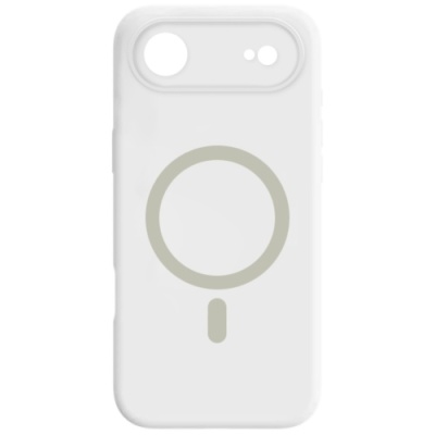 Купить чохол silicone case full camera with magsafe для apple iphone 17 air (white) онлайн