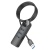 USB HUB Borofone DH5 (USB to USB3.0*4) 1,2м - Чорний usb hub borofone dh5 (usb to usb3.0*4) 1,2м - чорний