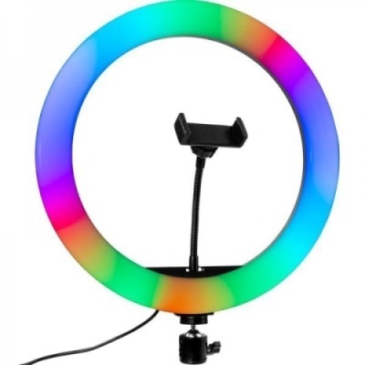 кільцева лампа rgb mj30 30см 