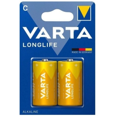 батарейка varta lr14 long life (2шт) 