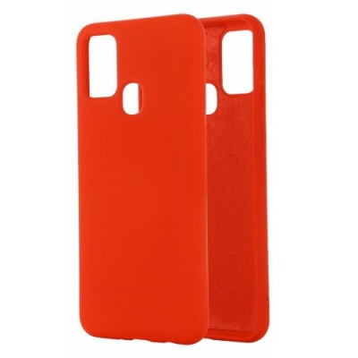 Купить силіконовий чохол soft silicone case для samsung a217 galaxy a21s - red онлайн