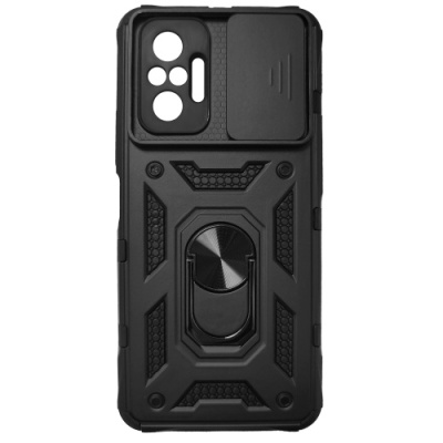 Купить чохол-накладка armor magnet camshield для xiaomi redmi note 10 pro - black онлайн