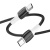кабель borofone bx84 type-c - type-c (pd) 60w 3.0a/1m (чорний) 