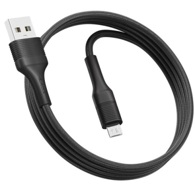 кабель ridea rc-st74 stablepro 60w usb - microusb 3a/1m (чорний) 