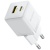 мережевий зарядний пристрій baseus palm fast charger (p1011160a213-00) 1usb/qc3.0 + 1type-c/pd 30w (білий) 