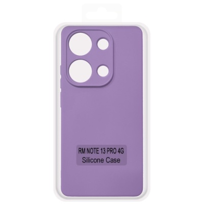 Купить чохол soft silicone case full для xiaomi redmi note 13 pro 4g/note 14s/poco m6 pro 4g (light violet) онлайн