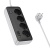 мережевий подовжувач hoco ac22 pd20w (3usb/1type-c/4xsocket) 1,5м (чорний) 
