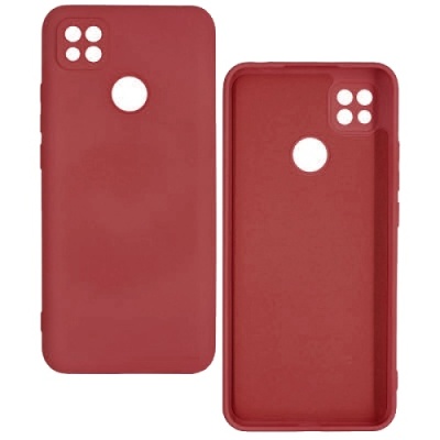 Купить чохол original soft full case hq with frame для xiaomi redmi 9c/10a - hawthorn red онлайн