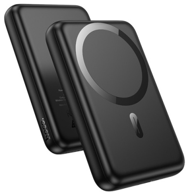 додаткова батарея power bank hoco j141 grace pd20w magnetic 10000 mah (чорний) 