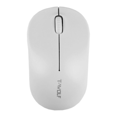 мишка бездротова twolf q4 2.4g (білий) 