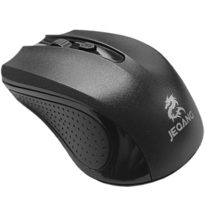 мишка бездротова jeqang jw-209 2.4g (чорний) 