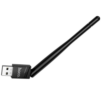usb wifi адаптер hoco hi37 wifi4 (чорний) 