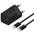 Мережевий Зарядний Пристрій Baseus GaN5 Mini (P10110902113-00) Type-C/30W/PD + (Type-C - Type-C) (Чорний) мережевий зарядний пристрій baseus gan5 mini (p10110902113-00) type-c/30w/pd + (type-c - type-c) (чорний)
