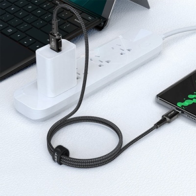 кабель acefast c1-04 usb - type-c (1.2м) (чорний) 