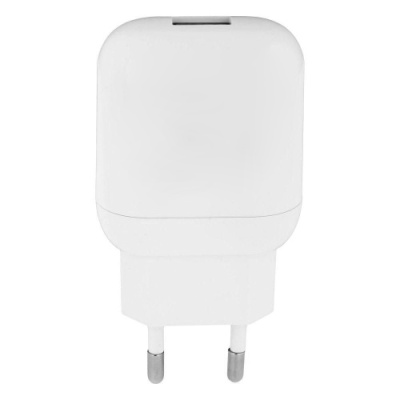 мережевий зарядний пристрій xo l37 1usb/2.1a (бiлий) 