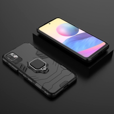 Купить чохол-накладка armor magnet для xiaomi redmi note 10/note 10s/poco m5s - black онлайн