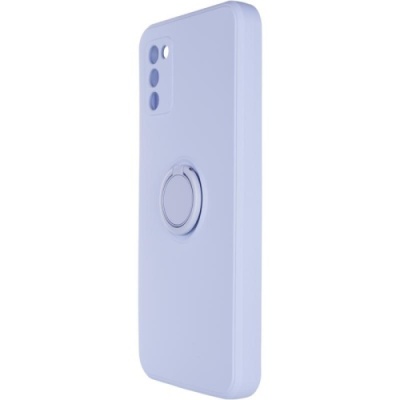 Купить силіконовий чохол soft silicone casevsmagnet ring для samsung a037 galaxy a03s - lavander онлайн