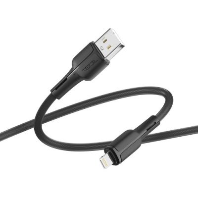 кабель ridea rc-co10 commonpro 12w/1m usb - lightning (чорний) 