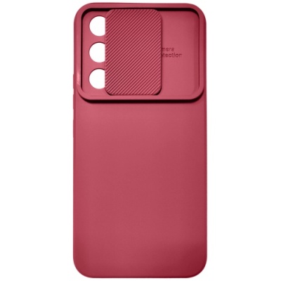 Купить силіконовий чохол soft tpu armor camshield для samsung a546 galaxy a54 5g - wine red онлайн