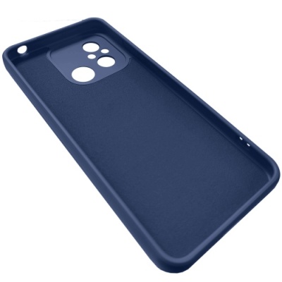 Купить силіконовий чохол soft silicone casevsmagnet ring для xiaomi redmi 12c - blue онлайн