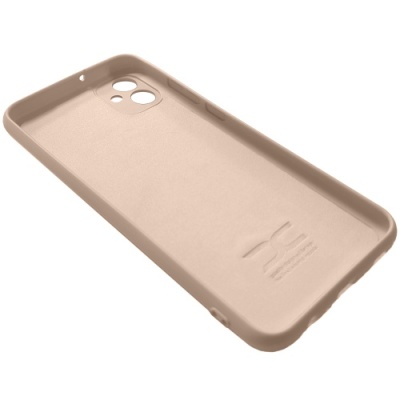 Купить силіконовий чохол soft silicone case для samsung a042 galaxy a04e (пудра) онлайн