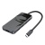 usb hub hoco hb15 (type-c to usb3.0*3+hdmi+pd) (сірий) 