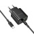 Мережевий Зарядний Пристрій Borofone BA83A 1USB/18W/QC3.0 + 1Type-C/20W/PD + (Type-C - Type-C) (Чорний) мережевий зарядний пристрій borofone ba83a 1usb/18w/qc3.0 + 1type-c/20w/pd + (type-c - type-c) (чорний)