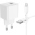 мережевий зарядний пристрій borofone bas11a 1usb/10.5w + (usb - microusb) (білий) 