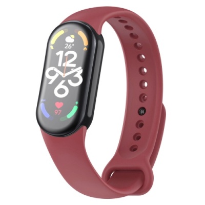 ремінець для xiaomi mi band 8/9/10 rose red 
