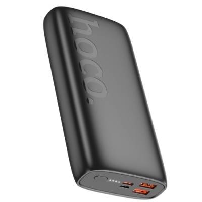 додаткова батарея power bank hoco j122a respect 22.5w+pd20w fully compatible 20000mah (чорний) 