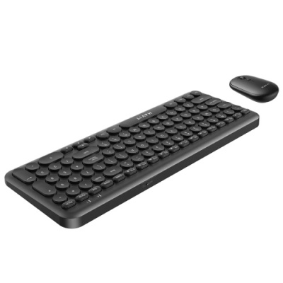 клавіатура безпровідна + миша havit hv-kb254 gcm black (низькі і тихі клавіші) 