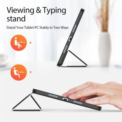 Купить чохол dux ducis domo для xiaomi pad 7/ pad 7 pro/ pad 8/ pad 8 pro with stylus pen holder & auto sleep wake (black) онлайн