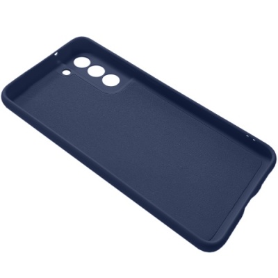 Купить чохол soft silicone case full для samsung g990 galaxy s21 fe (dark blue) онлайн