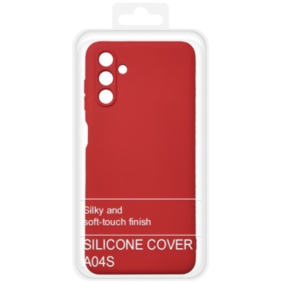 Купить силіконовий чохол soft silicone case для samsung a047 galaxy a04s/a136 galaxy a13 5g (червоний) онлайн