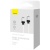 кабель baseus coolplay series (pd) type-c - lightning 20w/5a/1m (cakw000002) (white) 