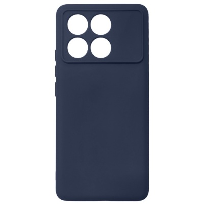 Купить чохол soft silicone case full для xiaomi poco x6 pro 5g (dark blue) онлайн