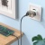 Мережевий Зарядний Пристрій Borofone BA80A 1USB/18W/QC3.0 + 1Type-C/20W/PD + (Type-C - Type-C) (Прозоро-чорний) мережевий зарядний пристрій borofone ba80a 1usb/18w/qc3.0 + 1type-c/20w/pd + (type-c - type-c) (прозоро-чорний)