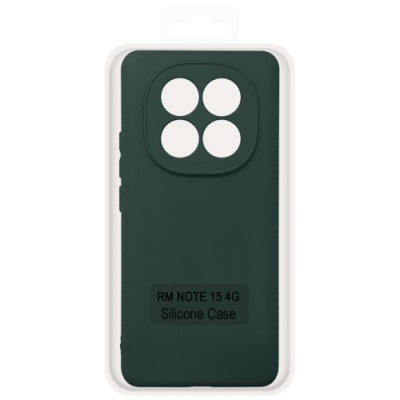 Купить чохол soft silicone case full для xiaomi redmi note 15 4g (164.03/75.42/7.94) (midnight green) онлайн