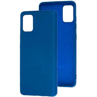 Купить силіконовий чохол soft silicone case для samsung a515 galaxy a51 - blue онлайн