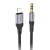 кабель aux hoco upa26 3.5mm(male) - lightning(male) 1m (чорний) 