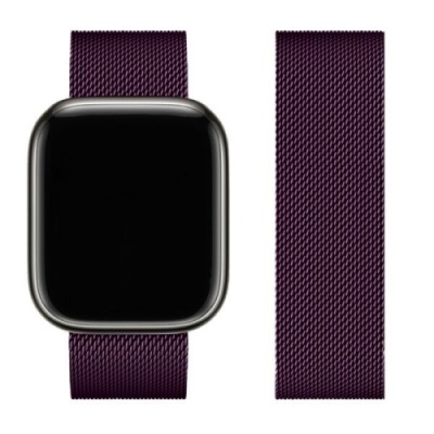 ремінець hoco wa03 для apple watch 1-11 (38/40/41mm) ( 3 blackcurrant) 
