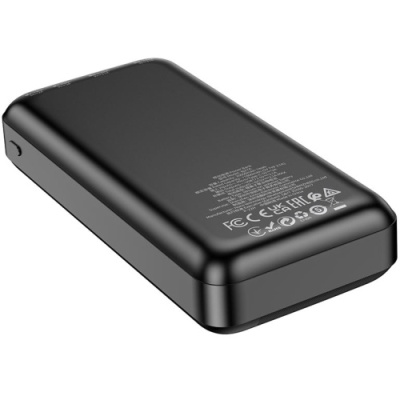 додаткова батарея power bank borofone bj27a 20000 mah (чорний) 