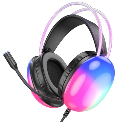навушники для комп'ютера hoco w109 plus (чорний) 