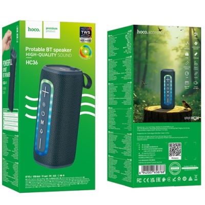 колонка hoco hc36 (синiй) 