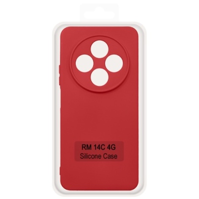 Купить чохол soft silicone case full для xiaomi redmi 14c/poco c75/redmi a4/17c (red) онлайн