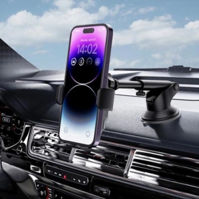 Автотримач XO WX-036 Wireless Charger 15W (Чорний)